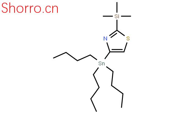 4-(三正丁基錫)-2-(三甲基硅基)噻唑結(jié)構(gòu)式圖片|252562-80-4結(jié)構(gòu)式圖片