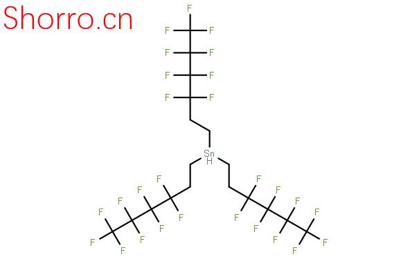 三(1H,1H,2H,2H-全氟己基)氫化錫結(jié)構(gòu)式圖片|240497-26-1結(jié)構(gòu)式圖片