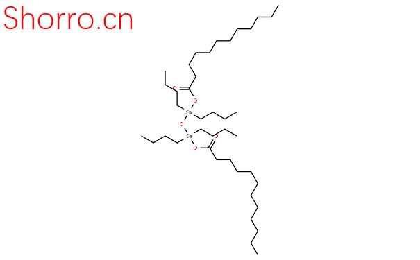 1,3-二月桂酰氧-1,1,3,3-四丁基二錫氧結(jié)構(gòu)式圖片|3669-02-1結(jié)構(gòu)式圖片