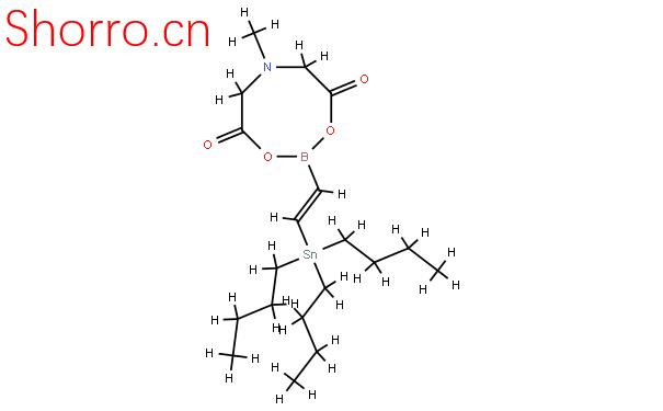 反式-2-(三丁基錫)乙烯基硼酸甲基亞氨基二酯結(jié)構(gòu)式圖片|1237789-30-8結(jié)構(gòu)式圖片