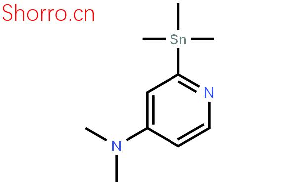 N,N-二甲基-2-三甲基錫-4-氨基吡啶結(jié)構(gòu)式圖片|689282-82-4結(jié)構(gòu)式圖片