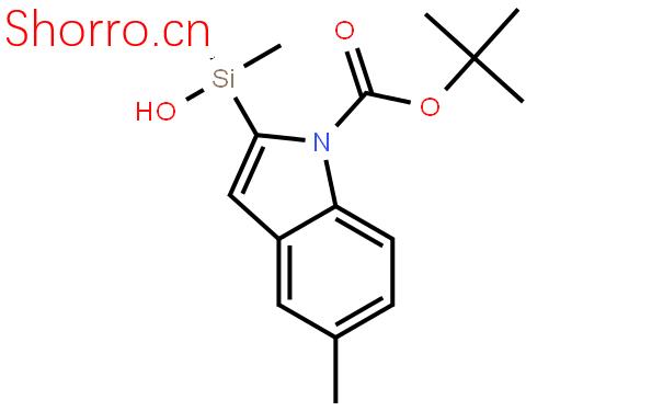 1-Boc-2-(羥基二甲基錫)-5-甲基吲哚結(jié)構(gòu)式圖片|475102-18-2結(jié)構(gòu)式圖片