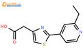 2-(2-(2-ethylpyridin-4-yl)thiazol-4-yl)acetic acid