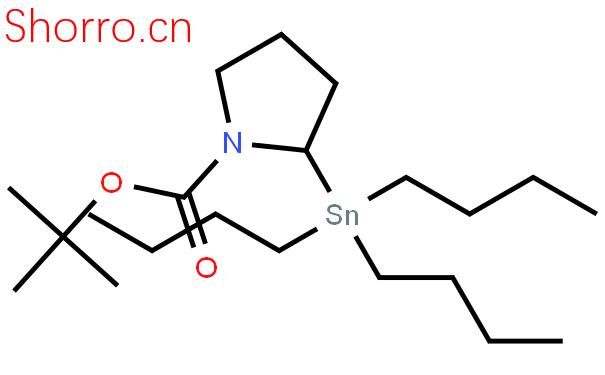 (S)-1-boc-2-三丁基錫吡咯烷結(jié)構(gòu)式圖片|137496-74-3結(jié)構(gòu)式圖片