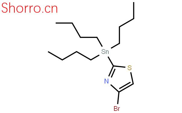 4-溴-2-(三正丁基錫)噻唑結(jié)構(gòu)式圖片|173978-98-8結(jié)構(gòu)式圖片