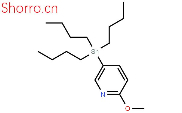 6-甲氧基-3-(三正丁基錫)吡啶結(jié)構(gòu)式圖片|164014-93-1結(jié)構(gòu)式圖片