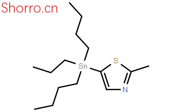 2-甲基-5-(三丁基錫)噻唑結(jié)構(gòu)式圖片|223418-75-5結(jié)構(gòu)式圖片