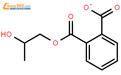 2-(2-hydroxypropoxycarbonyl)benzoate