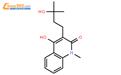 4-hydroxy-3-(3-hydroxy-3-methylbutyl)-N-methylquinolin-2(1H)-one