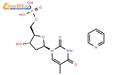 [(2R,3S,5R)-3-hydroxy-5-(5-methyl-2,4-dioxopyrimidin-1-yl)oxolan-2-yl]methyl dihydrogen phosphate,pyridine